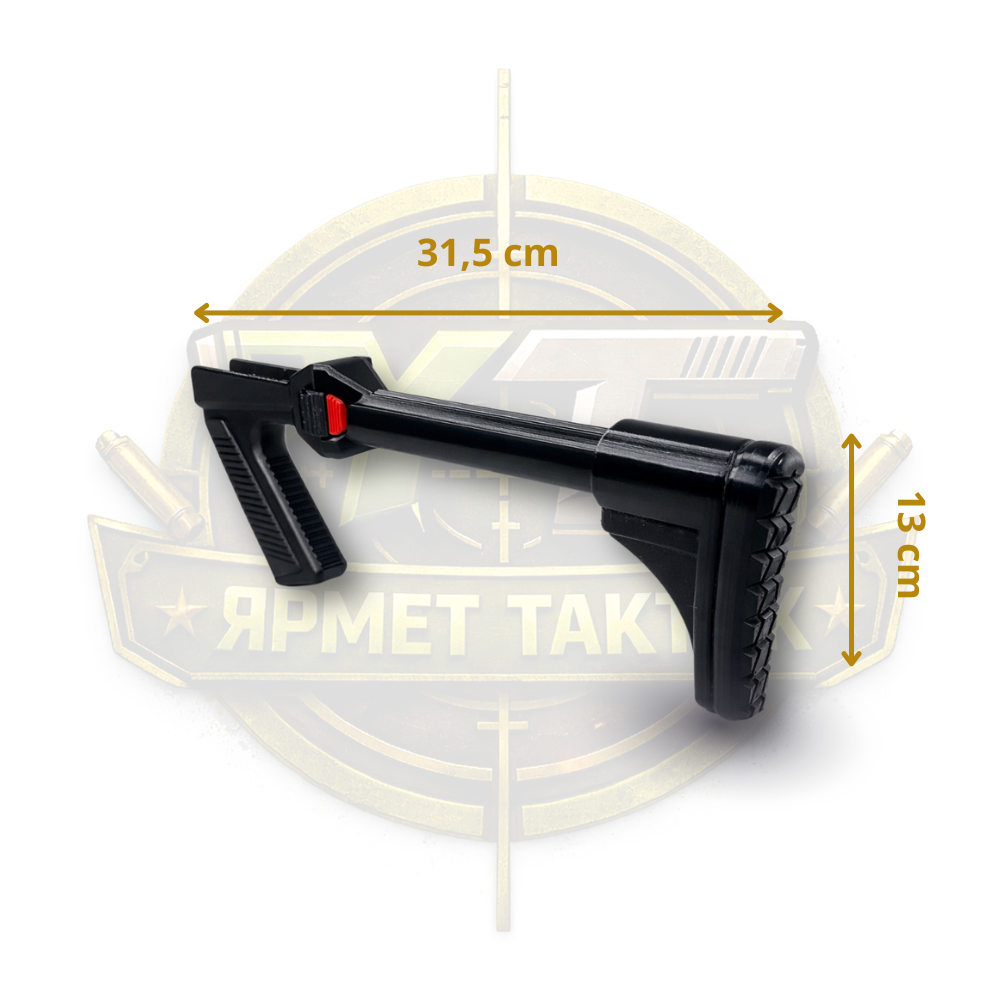 Складной приклад — черный, фото 2